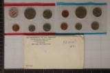 1972 US MINT SET (UNC) P/D/S (WITH ENVELOPE)