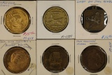 6-1 1/2'' METAL TOKENS: SNAP ON TOOLS, WELLS