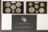 2017 ENHANCED UNC COIN SET 10 PIECES