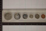 1965 CANADA SILVER UNC SET IN WHITMAN HOLDER