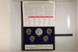 2016 US ANNUAL UNC DOLLAR COIN SET FEATURING: