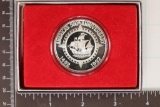 1 TROY OZ. .999 FINE SILVER PROOF ROUND 1492-1992
