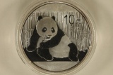 2015 CHINA SILVER 10 YUAN PROOF PANDA IN HARD