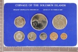 1981 SOLOMON ISLANDS BRILLIANT UNC SPECIMEN SET 8