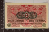 1918 AUSTRIA 1 KRONEN CRISP UNC
