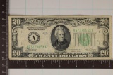1934-C US $20 FRN GREEN SEAL