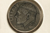 HOBO DIME ON A 1999-D ROOSEVELT DIME BRILLIANT UNC