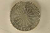 1972-J GERMAN SILVER BU 10 MARK .3115 OZ. ASW