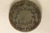 1869 SHIELD NICKEL