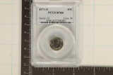 1971-D ROOSEVELT DIME PCGS MS66