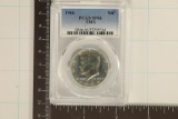 1966 40% SILVER JOHN F. KENNEDY HALF PCGS SP66