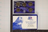 2006 US 50 STATE QUARTERS PROOF SET WITH BOX