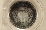 1 TROY OZ .999 FINE SILVER PF ROUND 