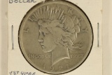 KEY DATE 1921 PEACE SILVER DOLLAR SCRATED ON