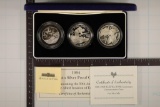 WWII 50TH ANNIVERSARY COMMEMORATIVE COINS CONTAINS