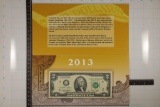 2013 SAN FRANCISCO FEATURES A 2009 $2 FRN CU