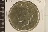1925 PEACE SILVER DOLLAR (AU/BU)