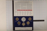 2015 UNITED STATES UNC DOLLAR COIN SET CONTAINS:
