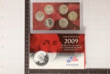 2009 SILVER US 50 STATE QUARTERS PROOF SET WITHBOX