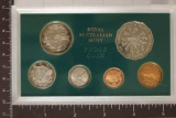 1982 ROYAL AUSTRALIAN 6 COIN PROOF SET (NO BOX)