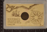 1809 SHIP WRECK COIN FROM THE ADMIRAL GARDNER