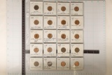ERRORS 20-1955-1997 LINCOLN CENTS WITH MINOR