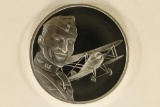 39.8 STERLING SILVER PROOF AVIATION ROUND 
