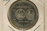 1974 CANADA SILVER $1 