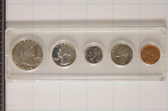 1952 US SILVER PROOF SET IN PLASTIC HOLDER