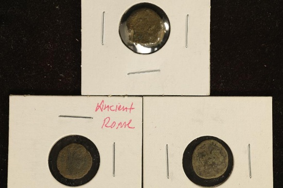 3-ROMAN ANCIENT COINS