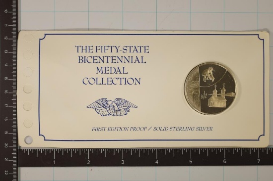 FIFTY-STATE BICENTENNIAL STERLING SILVER PROOF