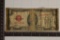 1928-D US $2 RED SEAL SHORT SNORTER BILL WITH