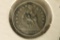 1857 SEATED LIBERTY HALF DIME ( FINE) WATCH FOR