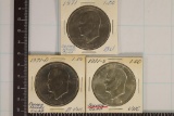 1971-P/D/S IKE DOLLARS, THE 71-S IS SILVER