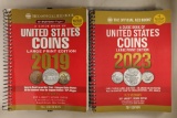 USED 2019 & 2023 OFFICIAL RED BOOKS OF US COINS