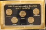 2008-P US COMMEMORATIVE QUARTER GOLD EDITION 5