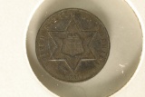 1861 US THREE CENT 
