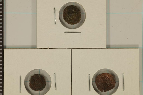 3 ROMAN EMPIRE ANCIENT COINS