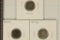 1875-A, 1875-C & 187?-D GERMAN SILVER 20 PFENNINGS