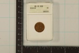 1934-D LINCOLN CENT ANACS MS65 RED WATCH FOR OUR