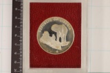 1976 LIBERIA SILVER $5 PF .9867 OZ. ASW