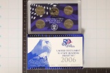 2006 US 50 STATE QUARTERS PROOF SET WITH BOX