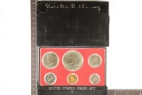 1975 US PROOF SET (WITH BOX) BROKEN BLACK LID