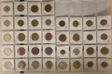 37 METAL AMUSEMENT TOKENS FROM: TEXAS, TENESSEE,