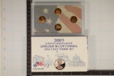 2009 LINCOLN BICENTENNIAL ONE CENT PF SET WITH BOX