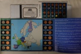 24 COIN EURO COLLECTION FEATURES: OBSOLETE AND
