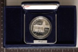 2001-P US PROOF SILVER DOLLAR US CAPITOL VISITOR