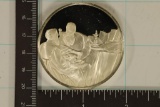 2.09 TROY OZ. STERLING SILVER GENIUS OF REMBRANDT