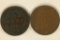 1904 & 1912 CANADA LARGE CENTS