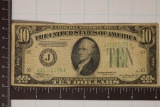 1934-A US $10 FRN, GREEN SEAL.